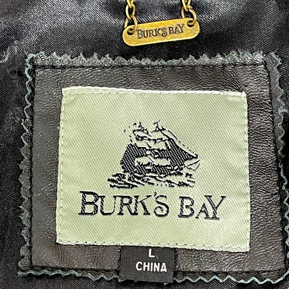 BURK’S BAY LEATHER Ladies Coat Jacket - Picture 5 of 15